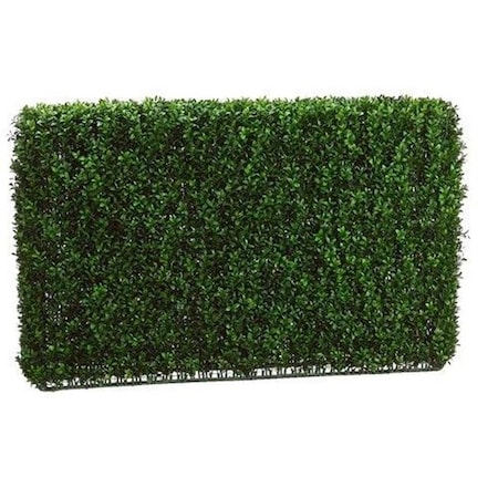Allstate Floreal Allstate Floral LPB255-GR-TT 24 in. Hx7 in. Wx36 in. L Boxwood Hedge Two Tone Green LPB255-GR/TT
